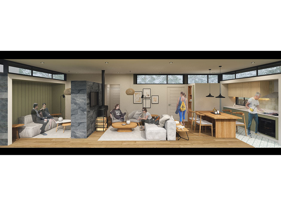 La imagen puede contener: Slide 6 - Casas Munay & Urpy, Herrera Arquitectos