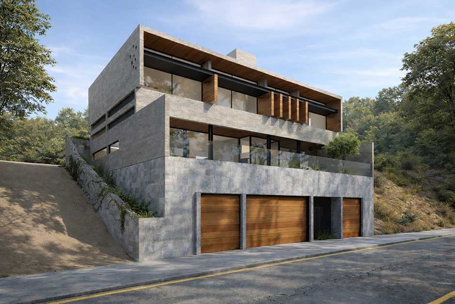 La imagen puede contener: Slide 1 - Casa Casuarinas Sur, Herrera Arquitectos